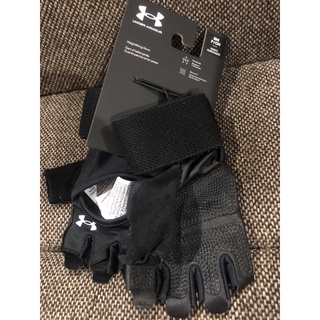 ของพร้อมส่ง Under armour ถุงมือเทรนนิ่ง ฟิสเนต ยกน้ำหนัก ไซส์ SM L XL ผู้หญิง Weight Training Glove ถุงมือยกน้ำหนัก ua