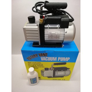 แวคคั่ม VACUUM ขนาด 85 ลิตร/นาที (ปั๊มสูญญากาศแอร์) ยี่ห้อ PQ รุ่น PQ-1.5A คุณภาพดี โฉมใหม่