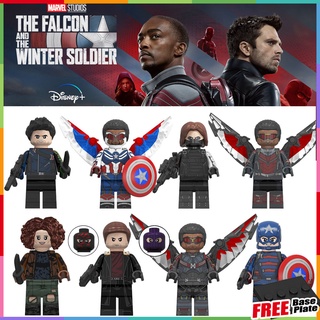 ฟิกเกอร์ทหาร Falcon And Winter Karli Baron Zemo Marvel John Walker ขนาดเล็ก ของเล่นสําหรับเด็ก WM6117