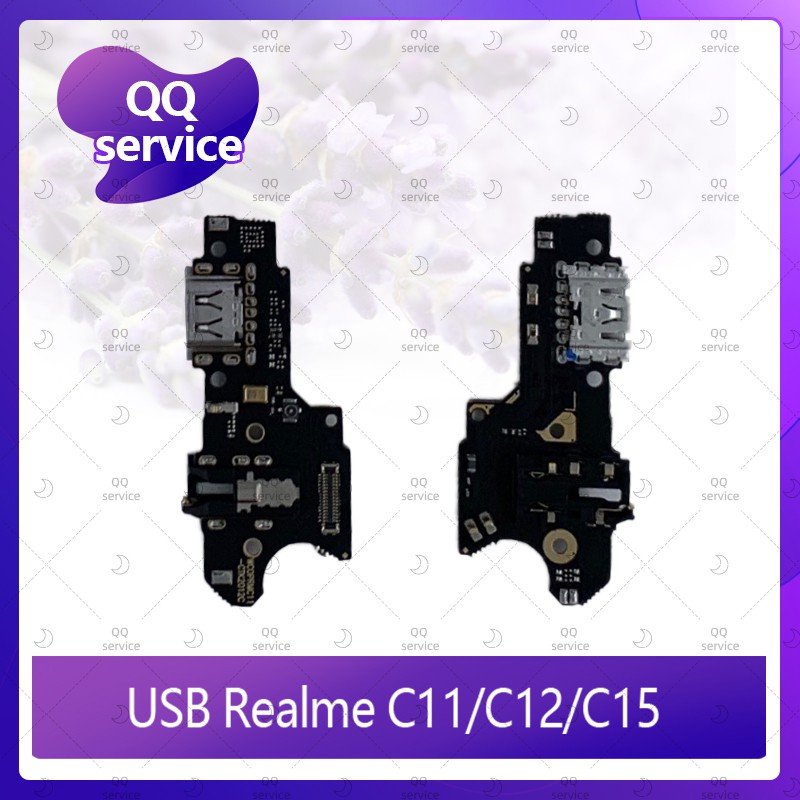 USB Realme C11 / Realme C12 / Realme C15 อะไหล่สายแพรตูดชาร์จ  Charging Connector Port Flex Cabl（ได้1ชิ้นค่ะ) QQ service