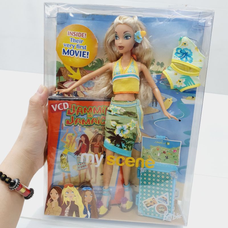MATTEL BARBIE My Scene Doll - Barbie Jamaica with DVD RARE
