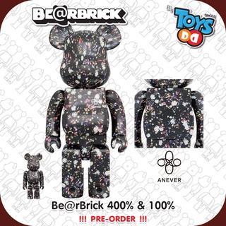 BE@RBRICK ANEVER BLACK 400% &amp; 100% 🔥🔥 Pre-Order 0% 🔥🔥