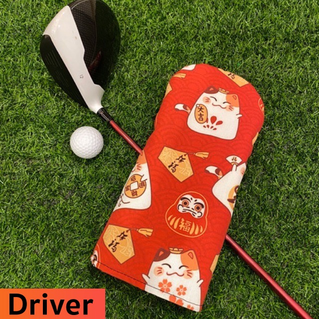 ที่ครบหัวไม้กอล์ฟ Cover  Driver1,Fw3/5(แมวญี่ปุ่น)สวมได้กับหัวไม้ทุกรุ่นใช้งานสะดวก  พร้อมส่งจากไทย!!! | Shopee Thailand