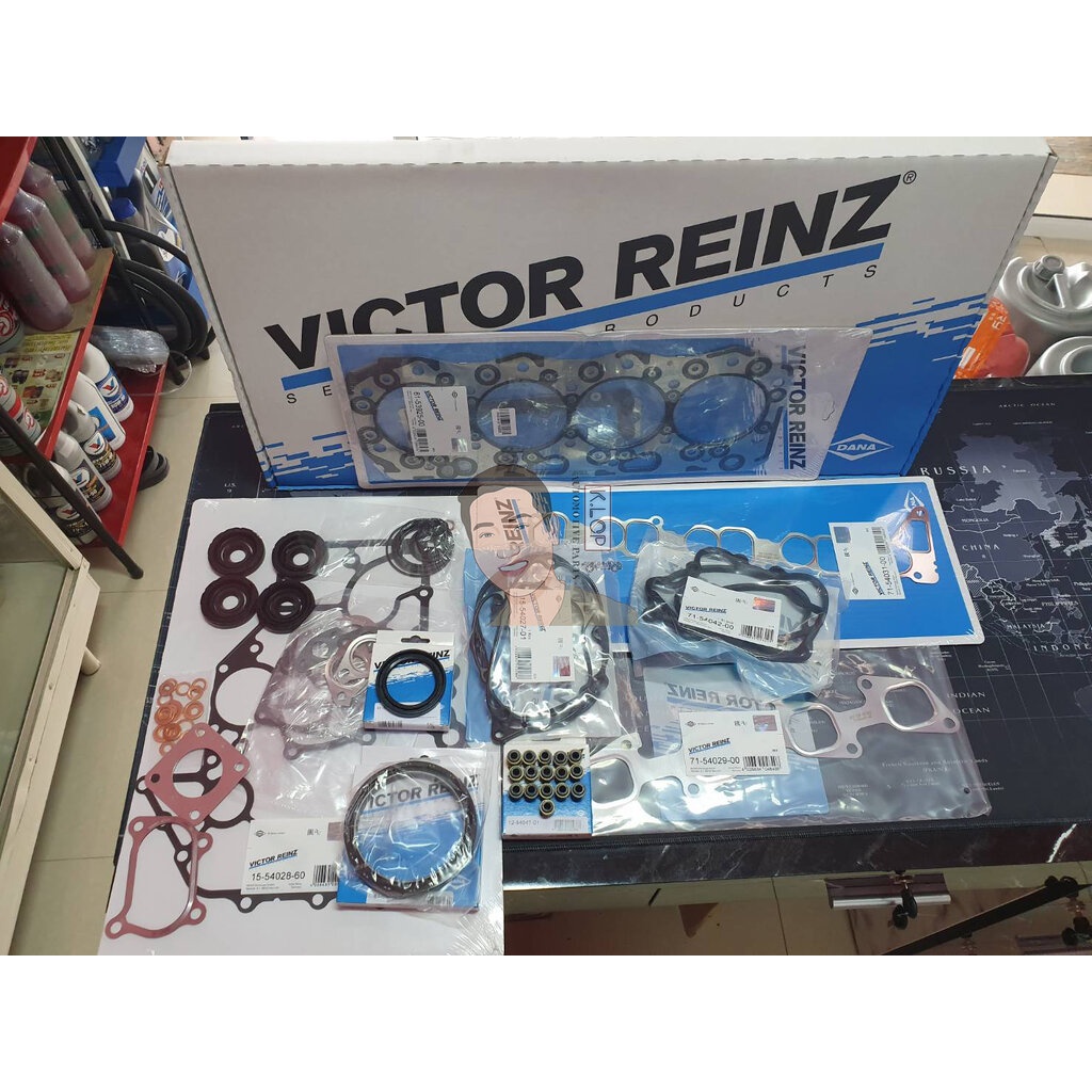 01C 4JK1 07 ประเก็นชุดใหญ่ (Victor Reinz เยอรมัน) 4JK1-TC 4JJ1-TC, D-Max 2.5/3.0