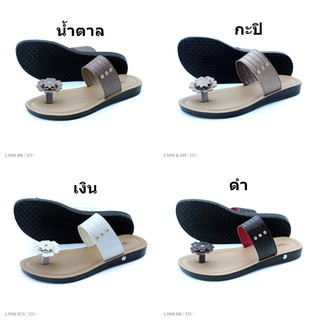 Deblu รองเท้าแตะ SANDAL รุ่น L5008 สี ดำ  น้ำตาล กะปิ เงิน