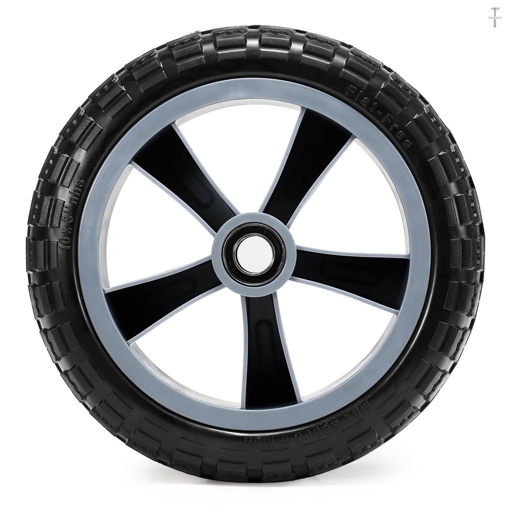 10 Inches Punctureproof Kayak Trolley Tire Wheel for Kayak Canoe