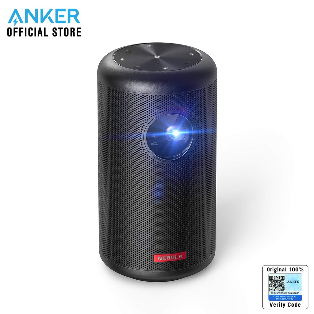 Nebula Capsule II โปรเจคเตอร์ขนาดพกพา ดูหนัง ฟังเพลง ออกเสียงลำโพง หรือเชื่อมต่อผ่าน Bluetooth, ผ่าน