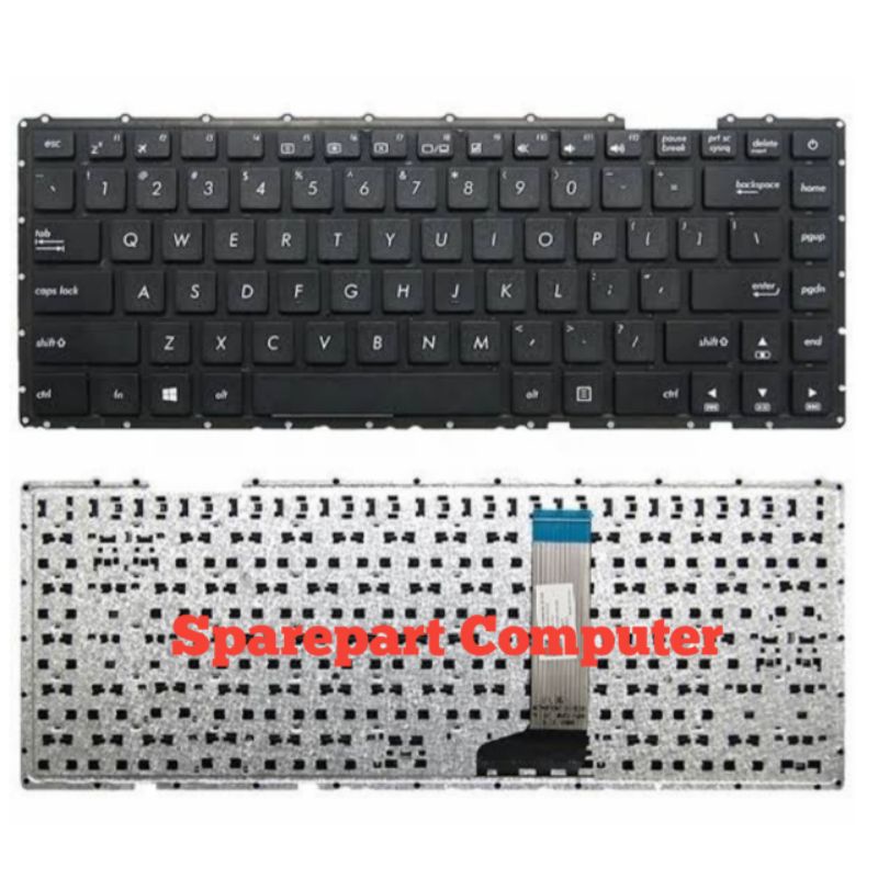 Asus A442 A442U X442 X442U X442UA A442UF A442UQ A442UR คีย์บอร์ด