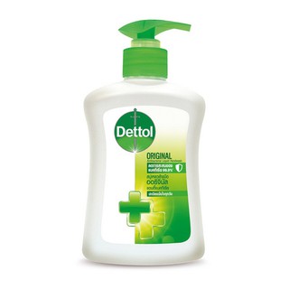 เดทตอล สบู่เหลวล้างมือ แอนตี้แบคทีเรีย สูตรออริจินอล 225 กรัม Dettol Liquid Hand Wash original 225 g.