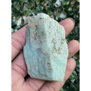 (Z)พลอยธรรมชาติ อะแมโซไนท์(Amazonite) พลอยแท้100% น้ำหนัก 544.50 กะรัต