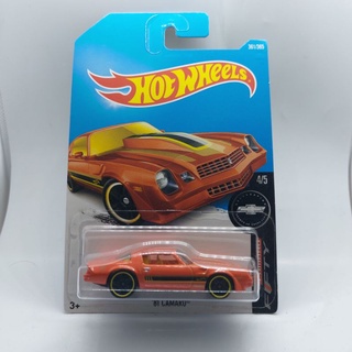 รถเหล็ก Hotwheels 81 CAMARO  (ib002)