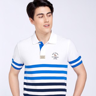 Santa Barbara Polo &amp; Racquet Club เสื้อโปโล รุ่น SKT127-1 - สีขาว