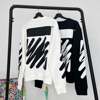 เสื้อกันหนาว OFF WHITE [NEW] Unisex New ลุคสุดคูล [Limited Edition]