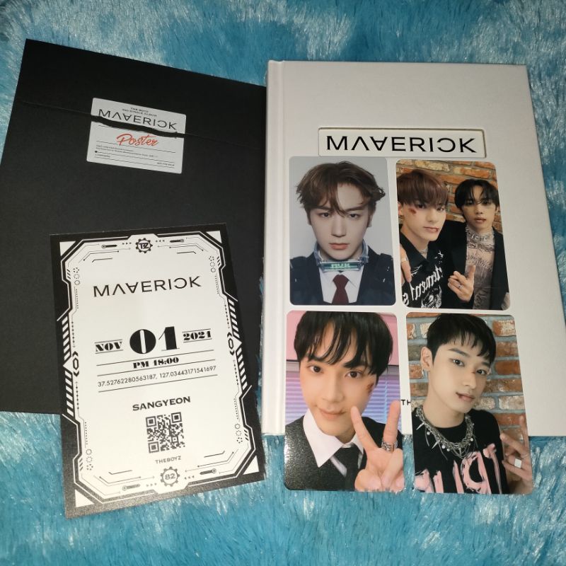 อัลบั้ม MAVRICK THE BOYZ MOOD VER UNSELED JUYEON HYUNJAE SUNWOO ERIC HAKNYEON