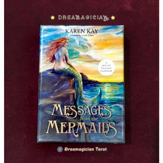 Messages From The Mermaids ไพ่ออราเคิลแท้ลดราคา ไพ่ยิปซี ไพ่ทาโร่ต์ ไพ่ออราเคิล Tarot Oracle Card Deck