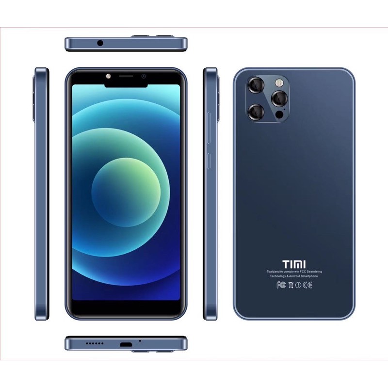 Timi T5จอ6.1 New T30จอ6.3แรม4รอม64สแกนใบหน้าได้ค่ะแถมเคส+ฟิล์มกระจก+ขา ...