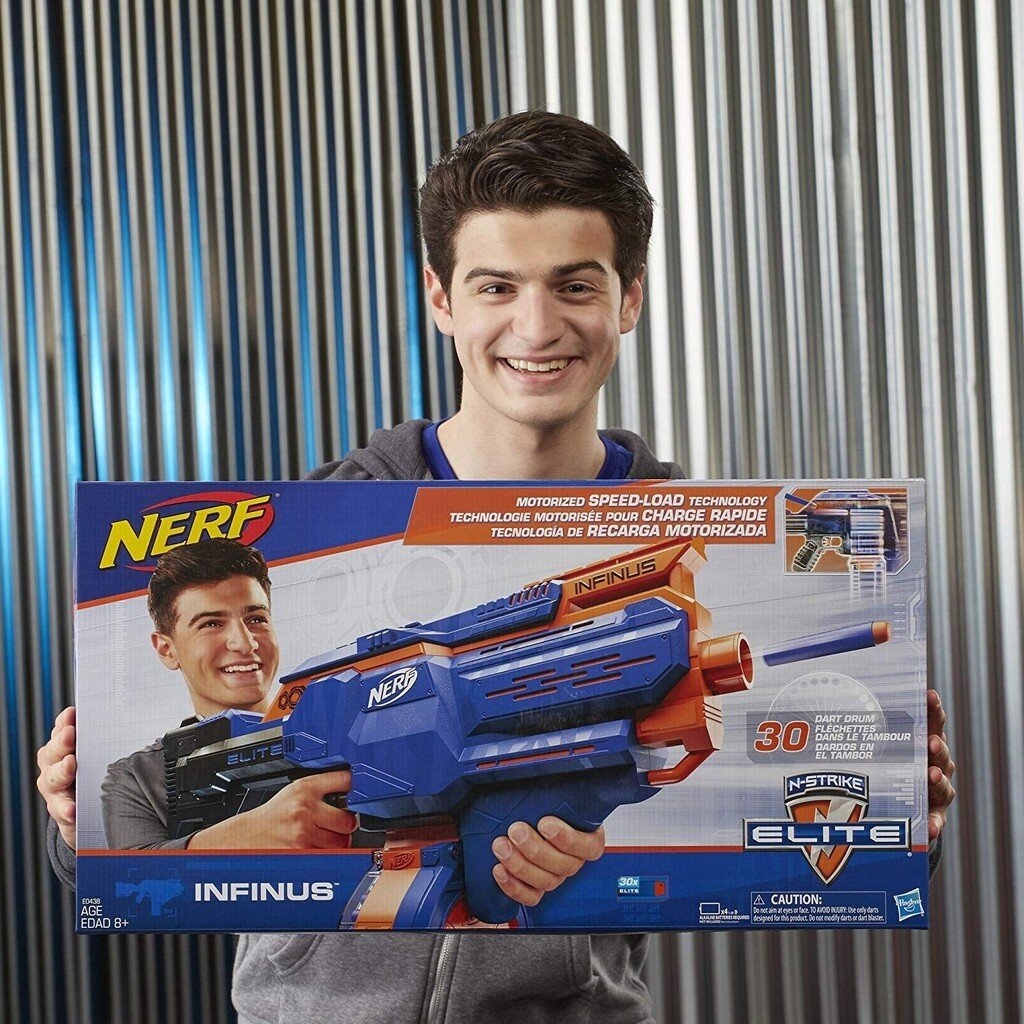 hasbro nerf n strike elite infinus blaster