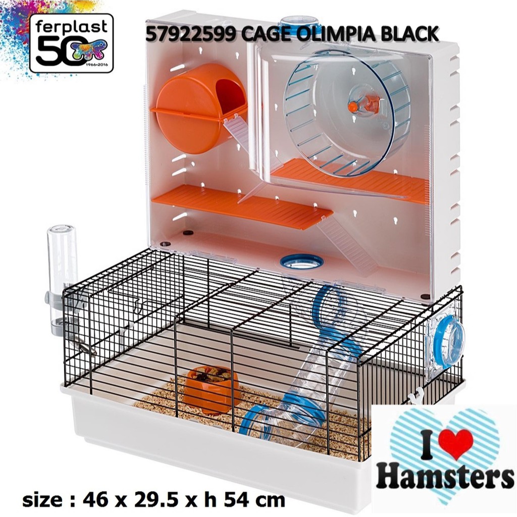 Hamster Cage Olympia  กรงหนูแฮมสเตอร์ by Online Business By Onn