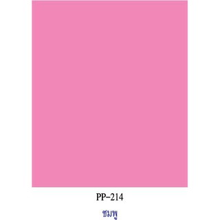 สีชมพู กระดาษโปสเตอร์สี 2 หน้า 20 แผ่น  PP214