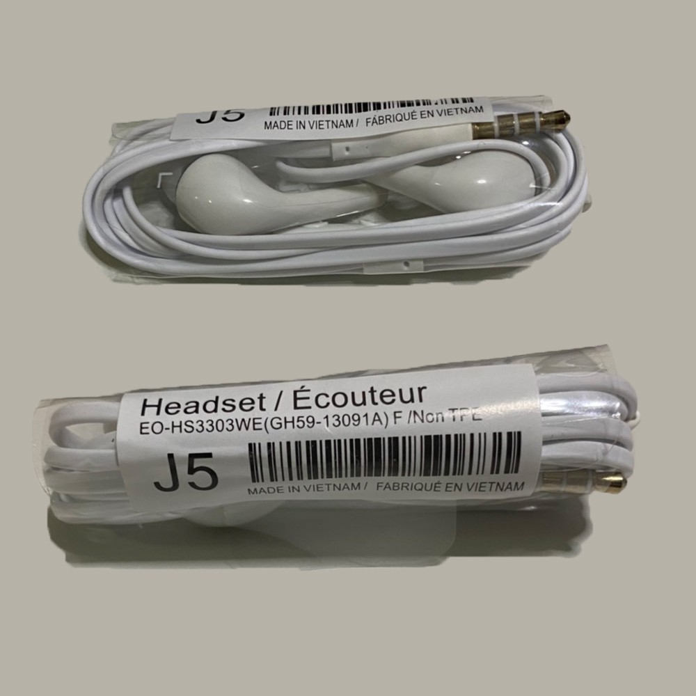 หูฟังSamsung Galaxy S 6 J 5สเตอริโอ 3.5 มมสำหรับ Samsung Galaxy S 6 J 5