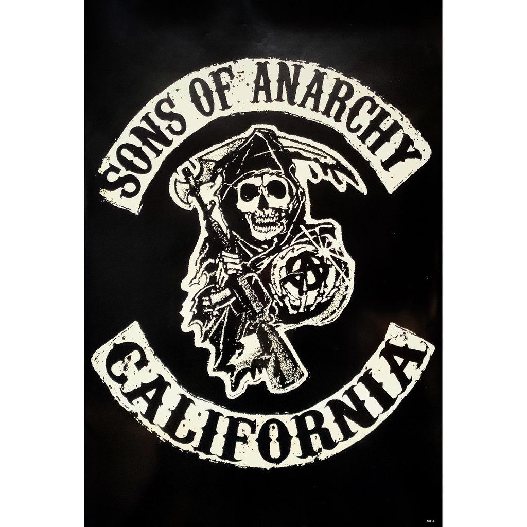 โปสเตอร์ Sons of Anarchy บุตรแห่งอนาธิปไตย รูป ภาพ หนัง ติดผนัง สวยๆ Movie poster 34.5 x 23.5 นิ้ว (