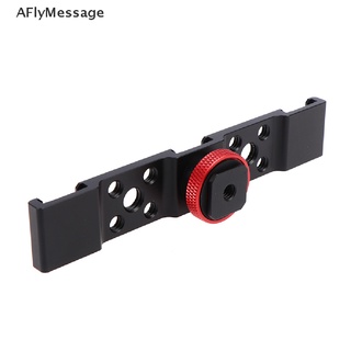 AFlyMessage Cold Shoe Bracket Triple 3 Universal Hot Shoe Extension Mount Bar For Camera .