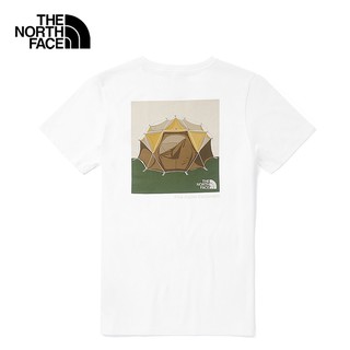 เสื้อยืดครอป Thenorthface North เสื้อยืดแขนสั้นลําลองระบายอากาศสําหรับผู้ชาย