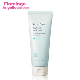 innisfree Bija trouble facial foam 150ml.&gt;&gt;ของเเท้10000%