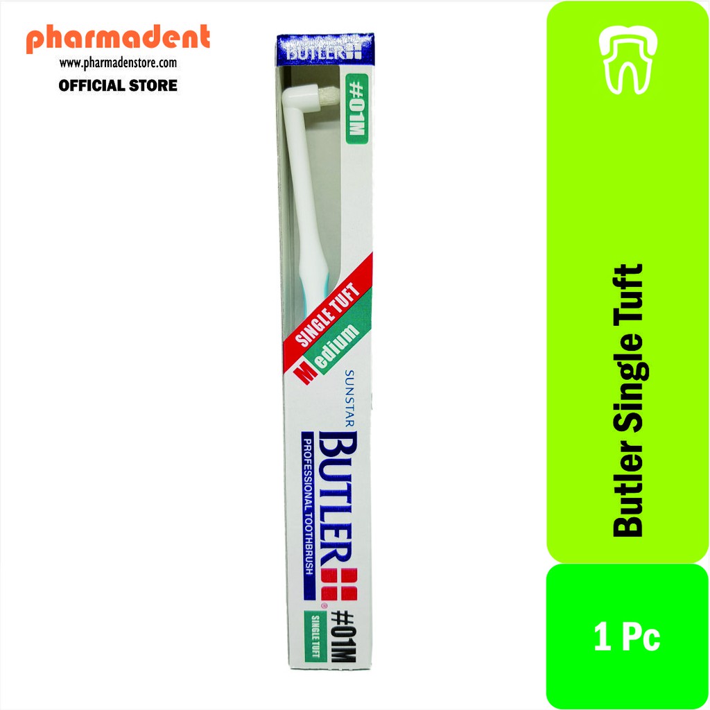 Butler Single Tuft Sunstar Gum แปรงสีฟันซอกฟัน
