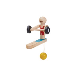 PlanToys 5366 Weightlifting Acrobat ของเล่นไม้เสริมพัฒนาการ นักกายกรรม