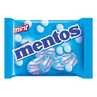 Mentos เมนทอส รุ่นถุง (100 เม็ด) ขนาด 270กรัม (เลือกรสได้)