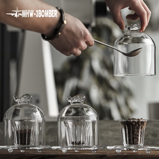 MHW-3BOMBER Glass Cloche แก้วครอบกาแฟ / เค้ก ฝาแก้วทรงโดม