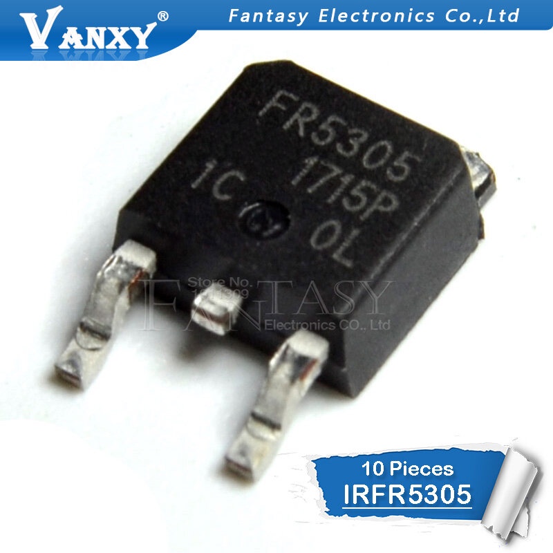10 ชิ้น IRFR5305TRPBF TO252 IRFR5305 TO-252 FR5305 ใหม่และต้นฉบับjiashop