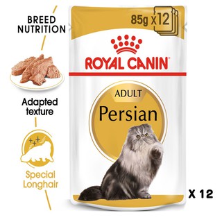 Royal Canin Persian Loaf Pouch อาหารแมวสำหรับพันธุ์เปอร์เชีย (Loaf) x 12 ซอง