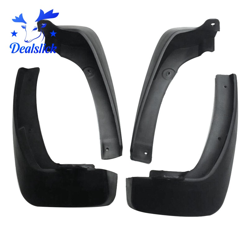 บังโคลน 4 ชิ้น บังโคลนบังโคลนบังโคลนแบบสากลสำหรับ Toyota VIOS / YARIS / LIMO / BELTA Sedan 2007-2013