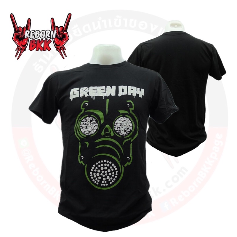 เสื้อวง GREEN DAY สินค้าลิขสิทธิ์แท้ 100%