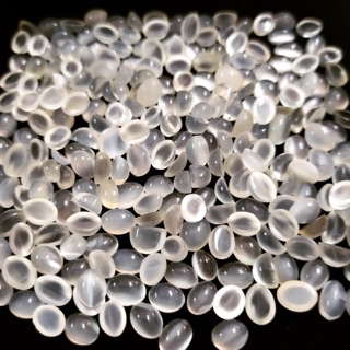 พลอยมุกดาหารแท้ หรือ มูนสโตน (Moonstone) ขนาดพลอยประมาณ 5×7 …