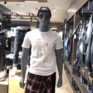 เสื้อยืดคอกลม แขนสั้น ผ้าฝ้าย พิมพ์ลายตัวอักษร Jack Jones แฟชั่นฤดูร้อน สําหรับผู้ชาย