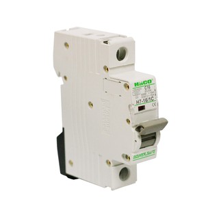 เบรกเกอร์ เบรกเกอร์ HACO 16A H7-16/1C 1P เบรกเกอร์และตู้ไฟ งานระบบไฟฟ้า CIRCUIT BREAKER HACO 16A H7-16/1C 1P