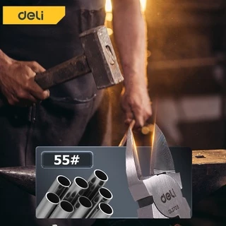Deli คีมปอกสายไฟ คีมตัดปากเฉียง ตัดสายไฟ ตัดลวดอิเล็กทรอนิกส์ 4.5/6/7 นิ้ว แข็งแรง Cutting Nippers