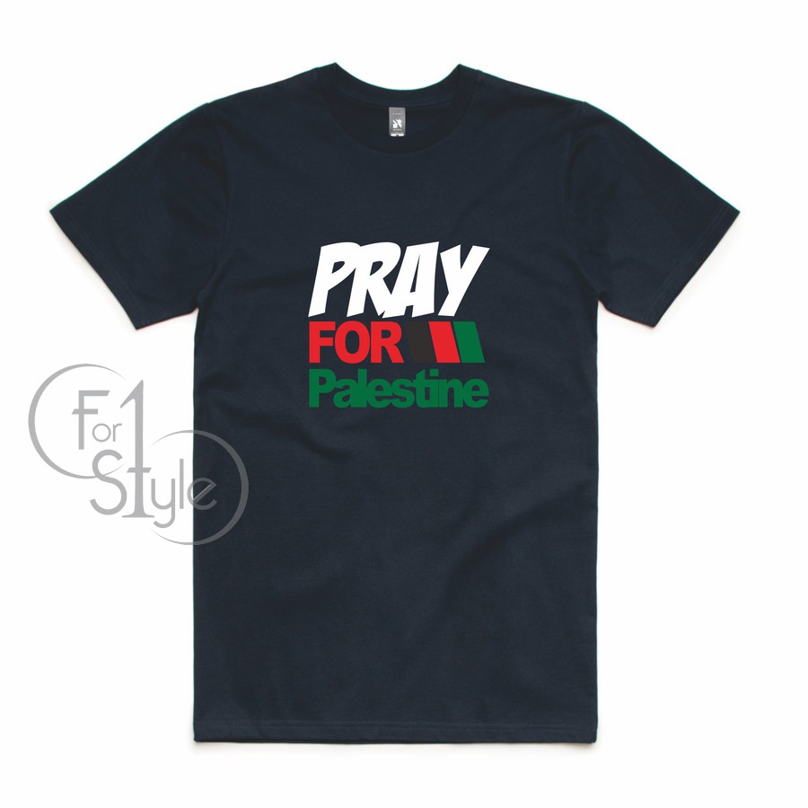 เสื้อยืด PRAY สําหรับ PALAESTINE - เสื้อยืด PALAESTINE INDONESIA SUPPORT