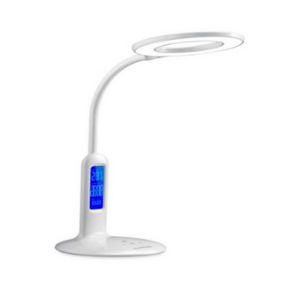 โคมไฟอ่านหนังสือ ไฟอ่านหนังสือ LED CARINI LA-M328B 7 วัตต์ สีขาว โคมไฟ โคมไฟ หลอดไฟ DESK LAMP LED LA-M328B CARINI ABS MO