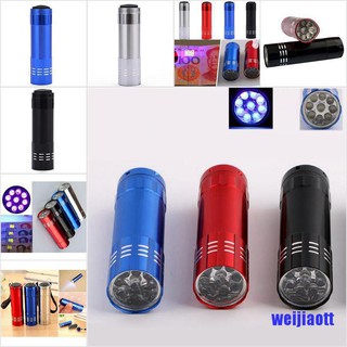 (weitt) ไฟฉายอลูมิเนียม uv led ขนาดเล็ก