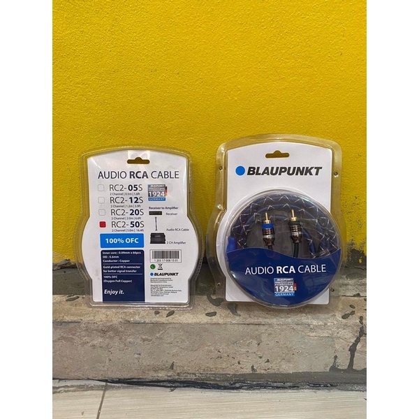 รรคาเส้นละ 335บาท Blaupunkt สายสัญญาณทองแดงแท้ ยาว 5เมตรค่ายเยอรมัน