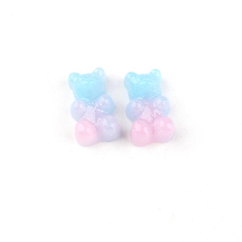 【🎈Ooyoudo】จี้กระดุม รูปจระเข้ อุปกรณ์เสริม สําหรับตกแต่ง จํานวน 2 ชิ้น#ชุดลูกกวาดหมี ไล่โทนสี dream【แตะผู้หญิง jibitz อุปกรณ์เสริม】