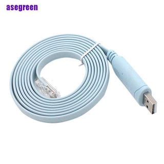 สายเคเบิ้ลคอนโซล Asegreen Usb To Rj 45 สําหรับ Cisco