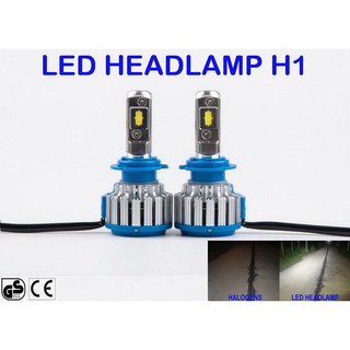 ไฟหน้ารถยนต์ LED ขั้วH1 6000K