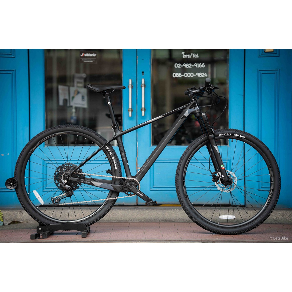 จักรยานเสือภูเขาคาร์บอน Java Vetta ล้อ 29" เฟรมคาร์บอน นน.เบา ชุดขับ Deore 12sp ดิสน้ำมัน โช็คลมมีรีโมท