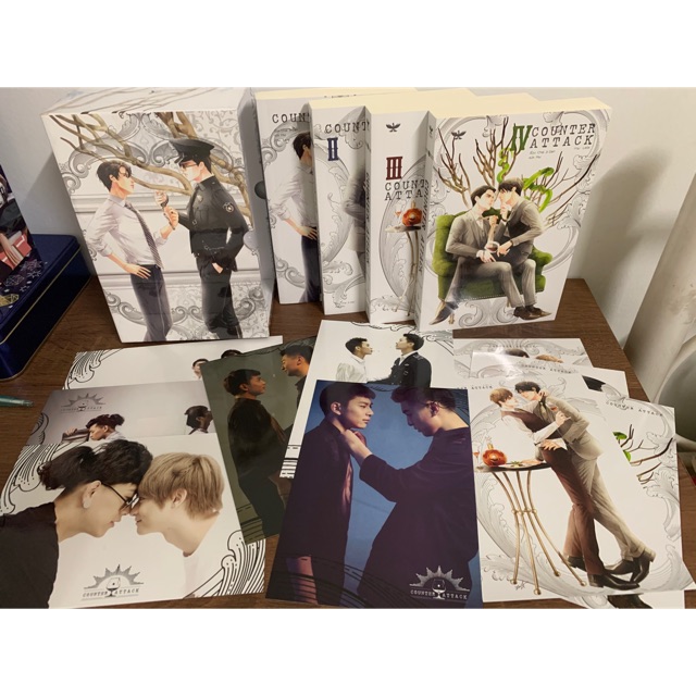 [นิยายวายแปล] Boxset Counter attack 1300฿. ติดจอง