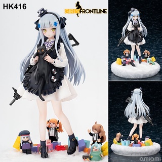 Figure ฟิกเกอร์ Girls Frontline เกิลส์ ฟรอนต์ไลน์ เกมป่วยปืน HK416 Black Cats Present เอชเค 416 แบล็คแคท แมวดำ 1/7